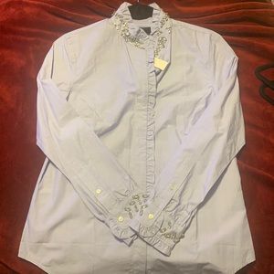 J.Crew Sparkle Button-down Shirt